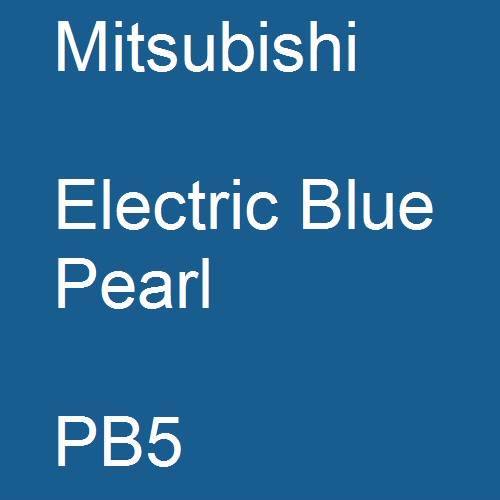 Mitsubishi, Electric Blue Pearl, PB5.